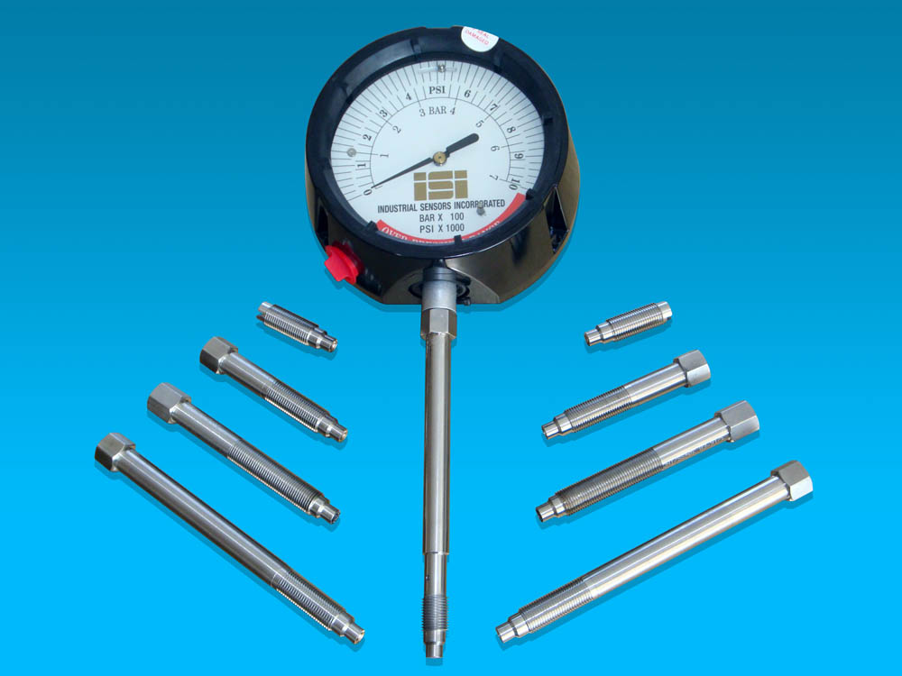 Melt Pressure Gauges and Rupture Disks